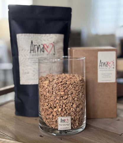 Vaso Profumatore in granuli di sughero naturale Amamishop