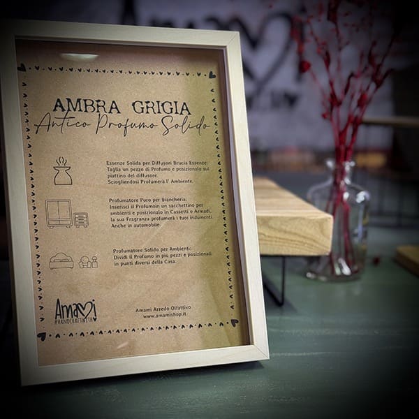 Ambra Grigia | Vassoio Espositore 25pz.