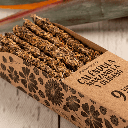Incenso Naturale Botanico Calendula & Camomilla - Amami Arredo Olfattivo