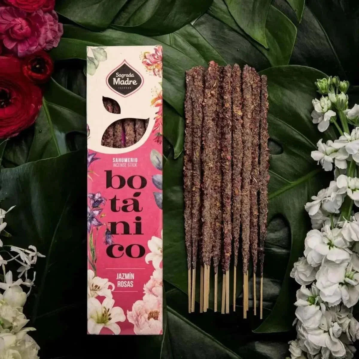 Incenso Naturale Botanico Fiorito "Gelsomino&Rosa" - Amami Arredo Olfattivo