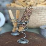 Palo Santo Holder | Spirale Porta Palo Santo in Acciaio Riciclato
